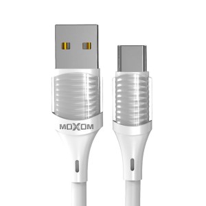 MOXOM USB data kabal MX-CB109 3A Type C 1m/ bela