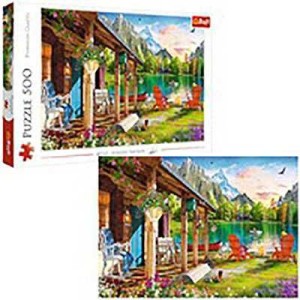 TREFL Puzzle Planinska kućica - 500 delova