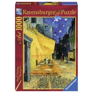 Ravensburger puzzle - Van Gog Terasa kafane u noći - 1000 delova