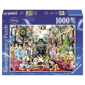 Ravensburger puzzle - Novogodišnja Disney žurka - 1000 delova