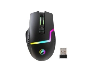 Marvo M728W RGB bežični gejmerski miš crni