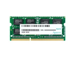 Apacer (DV.08G2K.KAM) memorija SODIMM DDR3 8GB 1600MHz