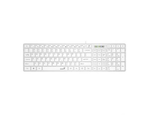 Genius SlimStar 126 US slim tastatura bela