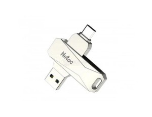 Netac 64GB U381 (NT03U782C-064G-30PN) USB flash memorija USB 3.0 + Tip C cink