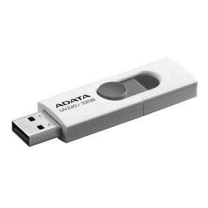 Adata AUV220-32G-RWHGY USB flash memorija 32GB belo siva