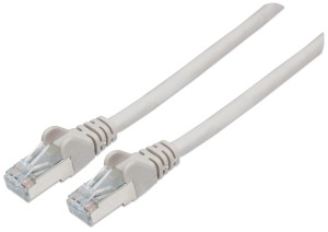 Intellinet (739788) mrežni kabl (LAN) Cat6 0.25m sivi