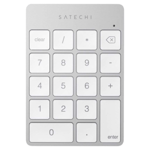 SATECHI Bežična numerička tastatura Aluminium Slim Bluetooth (Srebrna) ST-SALKPS