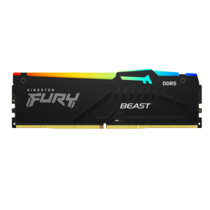 KINGSTON FURY Beast RGB 64GB (2 x 32GB) DDR5 5200MHz CL40 - KF552C40BBAK2-64 RAM memorija