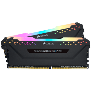 CORSAIR VENGANCE RGB PRO 16GB (2 x 8GB) DDR4 3600MHz DRAM C18 Black - CMW16GX4M2D3600C18