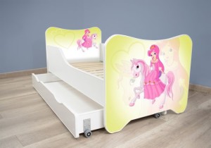 Dečiji krevet 140x70 cm HAPPY KITTY + fioka Pony