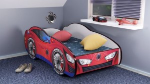 Dečiji krevet 160x80cm (Trkacki auto) SPIDERCAR
