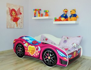 Dečiji krevet 160x80cm (Trkački auto) SWEET CAR
