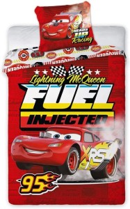 Posteljina za decu Cars Fuel Injected 160x200+70x80cm