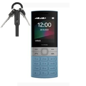 NOKIA 150 PLAVI MOBILNI Telefon + GRATIS TNB CBMUSBKEYBK USB Kabel BLACK