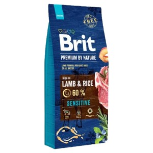 Brit Sensitive jagnjetina Hrana za Pse - 15 kg