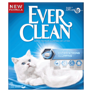 Ever Clean posip pogodan za dve mačke Extra Strong Unscented - 10 L