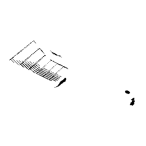 Moderna Lopatica za posip Small Grid Scoop - siva