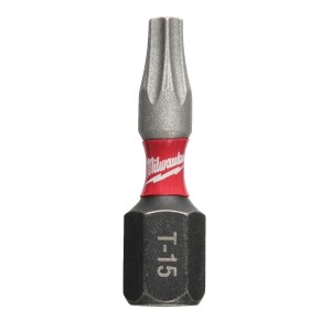 MILWAUKEE Udarni bitsevi TX SHOCKWAVE ojačani 1/4 T15 x 25mm