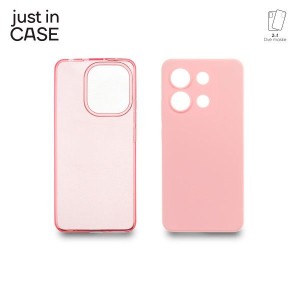 JUST IN CASE Maska 2u1 Extra case MIX PLUS za Redmi Note 13/ roza