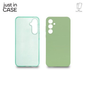 JUST IN CASE Maska 2u1 Extra case MIX za Samsung Galaxy A55/ zelena