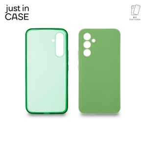 JUST IN CASE Maska 2u1 Extra case MIX za Samsung A54 5G/ zelena