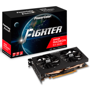 POWERCOLOR Radeon RX 6600 8GB GDDR6 AXRX 6600 8GBD6-3DH