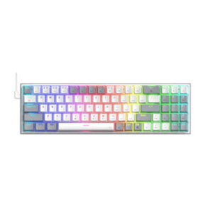 REDRAGON Pollux White US K628WG-RGB Gejmerska tastatura