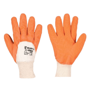 WURTH Zaštitne rukavice ORANGE LATEX Vel.10