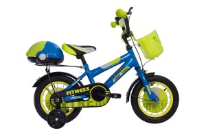Bicikla za decu Fitness Plavo Zelena 12inc (SM-12106)