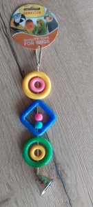 Benelux Plastična igračka za ptice sa zvonom