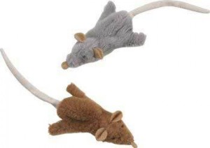 Igračka miš sa mačijom travom