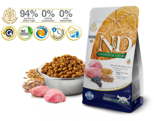 N&D Suva hrana LG Cat Lamb&Blueberry 5kg