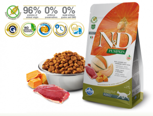 N&D Suva hrana Cat Pumpkin Duck&Cantaloupe Melon 300g