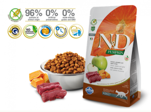 N&D Suva hrana Cat Pumpkin Venison&Apple 300g