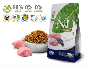 N&D Suva hrana Prime Cat Lamb&Blueberry 5kg