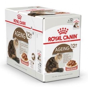 ROYAL CANIN Vlažna hrana za mačke preko 12 godina starosti, u sosu  Ageing 85gr x 12kesica