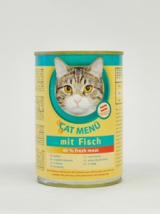 Cat Menu Vlažna hrana riba 415g