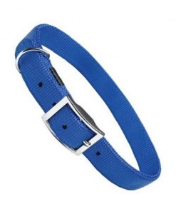 Ogrlica za pse najlon 16*350 plava