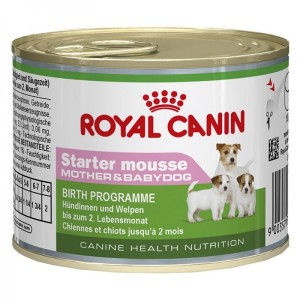 ROYAL CANIN Vlažna hrana  u konzervi za štence Mini Starter Mousse 195g