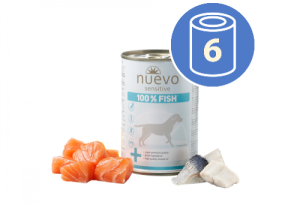 Nuevo Vlažna hrana Sensitive monoprotein riba za pse 375g x 6 kom. pakovanje