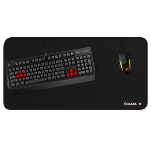 Huzaro Gaming Podloga za miš i tastaturu Mousepad 1.0 XL  80x40 Black