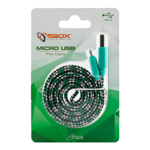 S-BOX Micro USB kabl, 1m (Zeleni) - 896