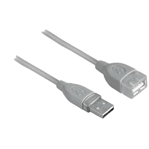 HAMA produžni USB kabl, 1.8m (sivi) - 45027