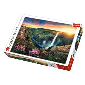 Trefl Puzzle Slagalica Haifoss Waterfall Iceland 2000 kom (27091)