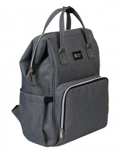 KikkaBoo torba za mame siena dark grey (KKB80060)