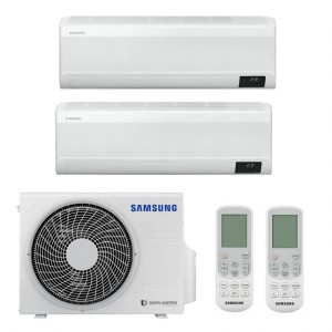 Samsung Multi Split inverter klima uređaj 18000 btu sa dve zidne Luzon jedinice 9k + 9k