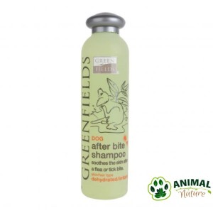 Šampon za pse Greenfields After Bite za kožu iritiranu ujedima insekata