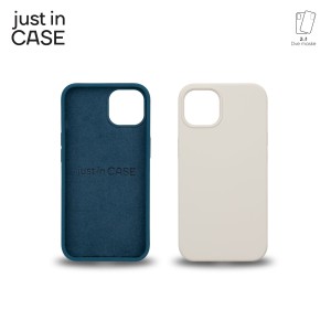 JUST IN CASE 2u1 Extra case MIX za iPhone 13/ teget/krem