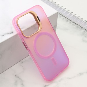 Maska SHINE MagSafe za iPhone 15 Pro/ roza