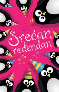 (VK 084) Srećan rođendan - Pingvini